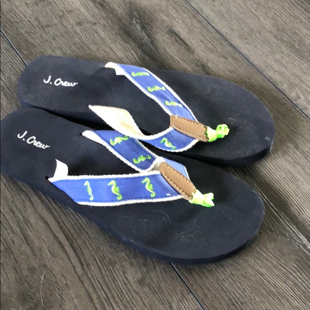 Nwot seahorse flip flops